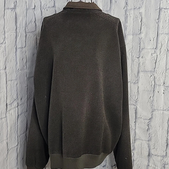 TOMMY BAHAMA Brown Part Wool Jacket Large - Picture 8 of 13